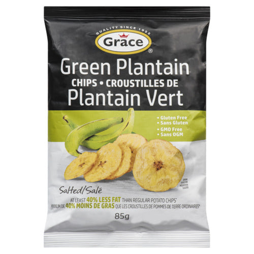 Grace Green Plantain Chips - 85g