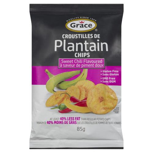 Grace Sweet Chili Plantain Chips - 85g