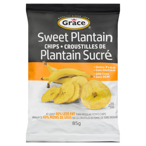 Grace Sweet Plantain Chips - 85g