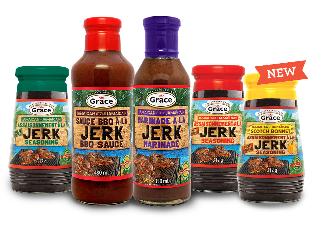 Grace Jamaican Jerk Seasoning Mild 312g CaribbeanFood.Ca