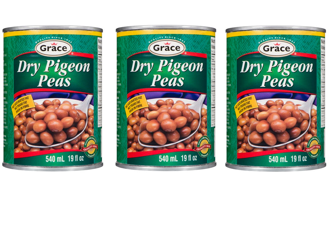 Grace Dry Pigeon Peas 540ml CaribbeanFood.Ca