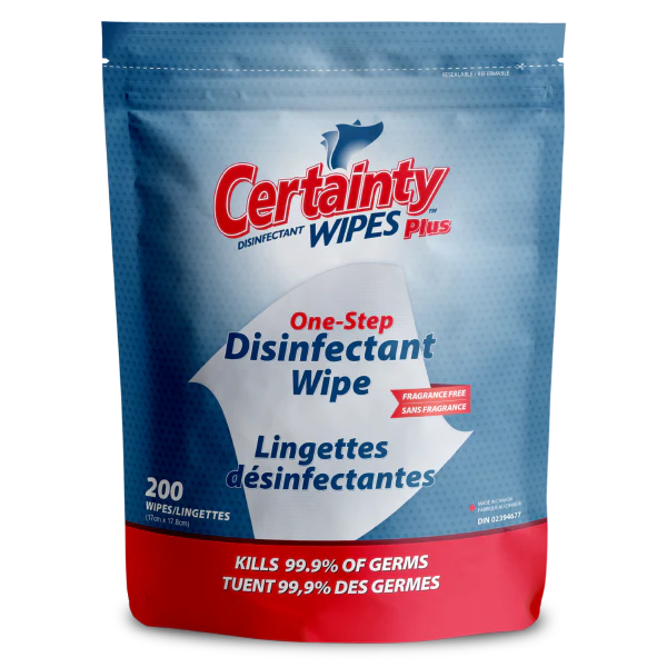 Certainty Wipes 6x200/CS