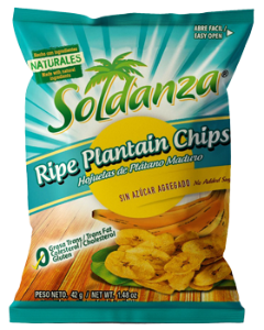 Soldanza Ripe Plantain Chips - 42g