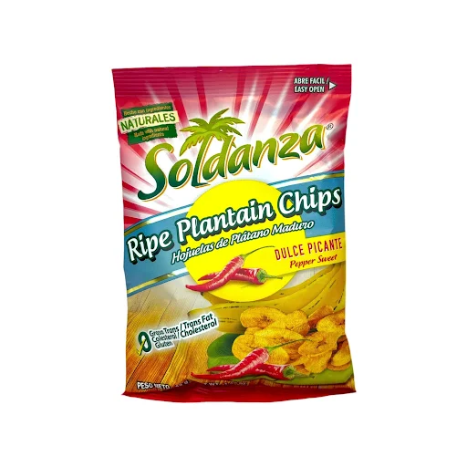 Soldanza Ripe Plantain Pepper Sweet Chips - 42g