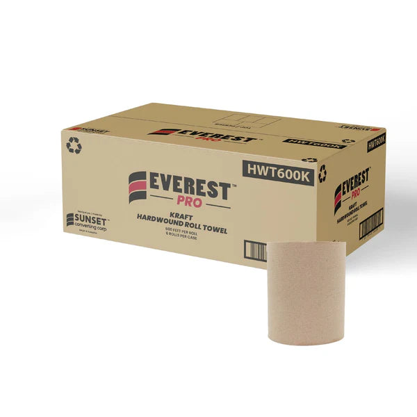 Everest Pro Kraft Towel 600 x 6 Rolls/cs