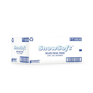 Snow Soft Facial Tissue 100x30/CS