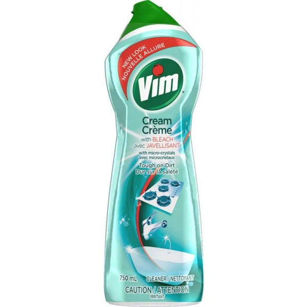 Vim Cream with Bleach 750ml