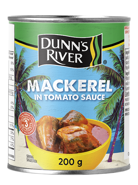 Dunn's River Mackerel in Tomato Sauce - 200g