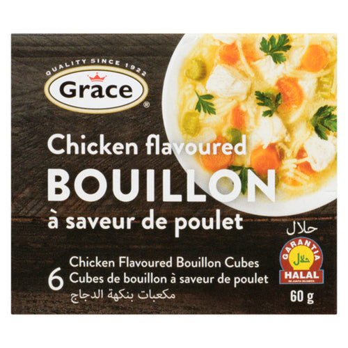 Grace Bouillon Cube Chicken Flavor - 60g