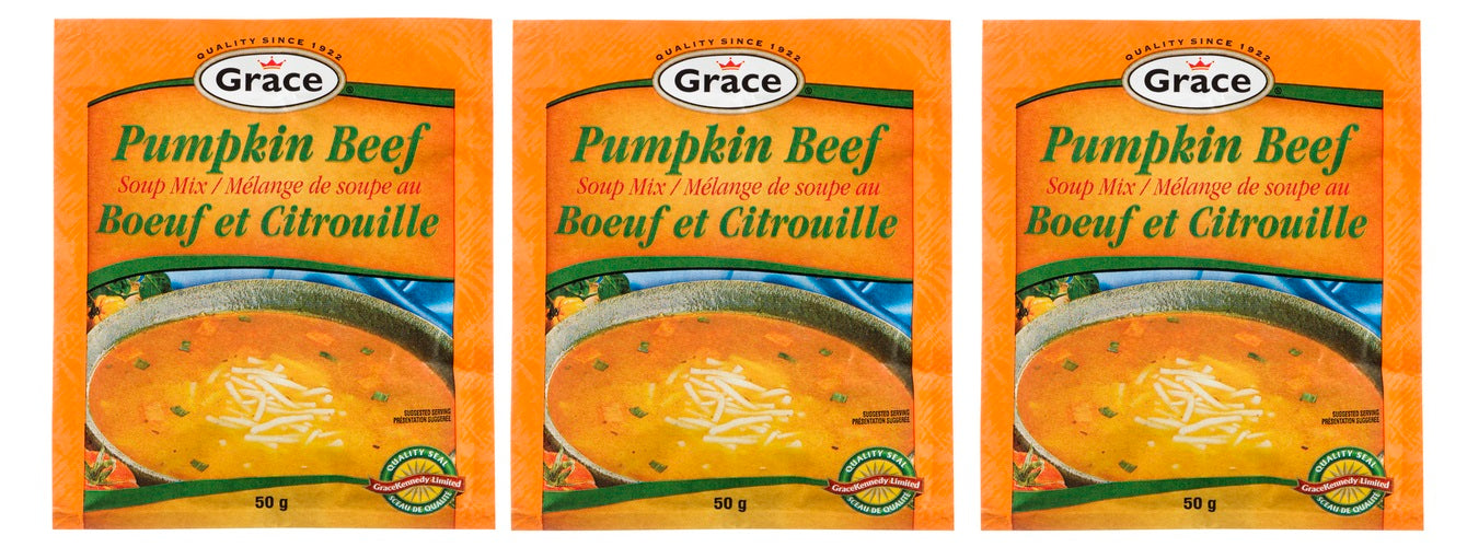 Grace Soup Mix, Pumpkin Flavored, Homestyle 45g – Jacobs Imports