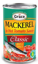 Grace Mackerel In Hot Tomato Sauce Classic - 155g