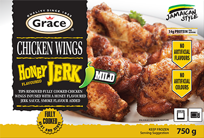 Honey Jerk Wings - 750g