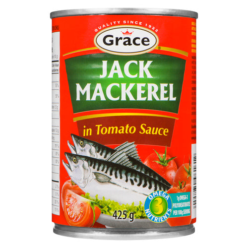 Grace Jack Mackerel In Tomato Sauce - 425g