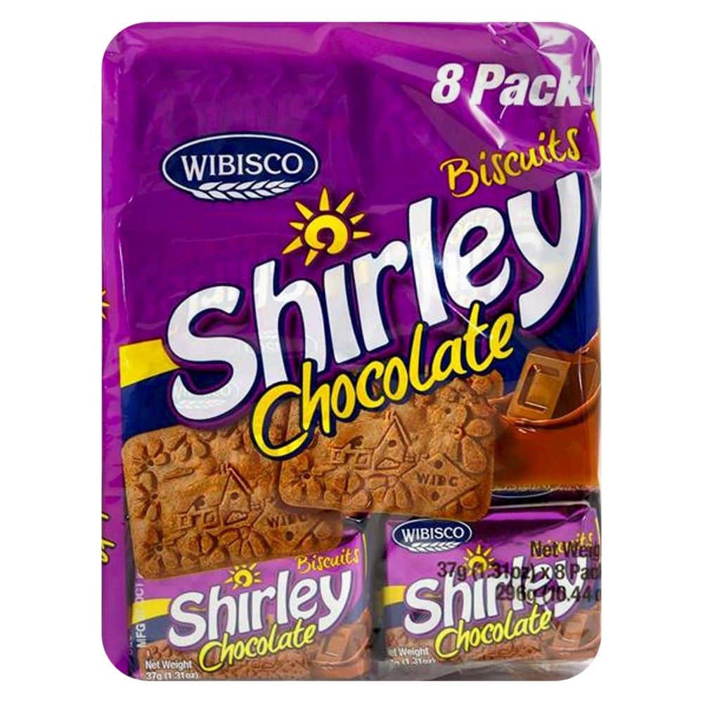 Shirley Biscuits Chocolate Snack Pack - 12x8x37g