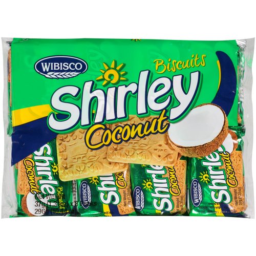 Shirley Biscuits Coconut Snack Pack - 12x8x37g