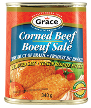 Grace Corn Beef 'Reduced Salt' - 340g