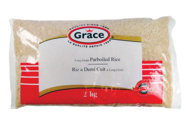 Grace Parboiled Rice - 800g, 2kg, 8kg, 88lbs – CaribbeanFood.Ca