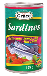 Grace Sardines in Tomato Sauce - 155g