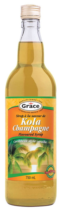 Grace Kola Champagne Syrup - 750mL
