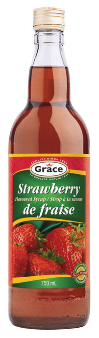 Grace Strawberry Syrup - 750mL